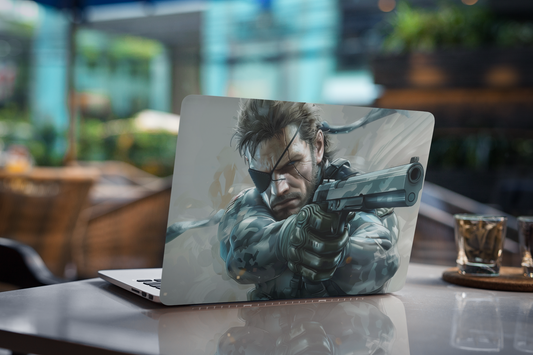 Shooting Man gaming laptop skin for game lovers