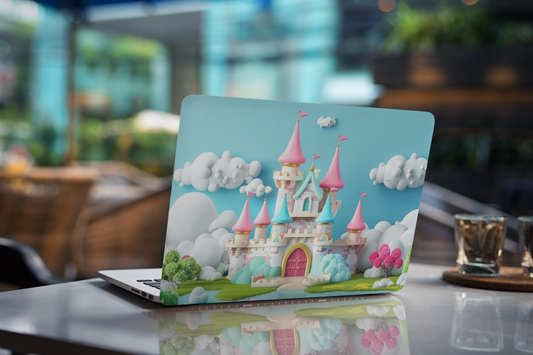 Snow Home kids laptop skin