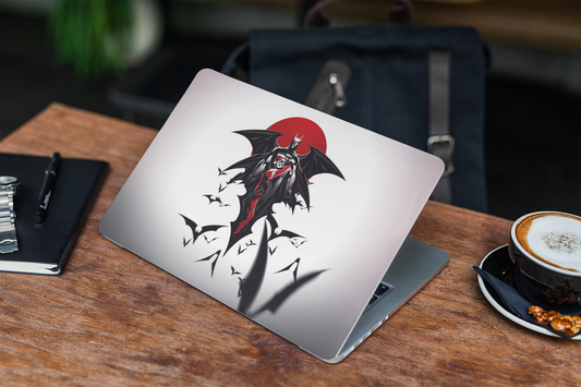 Batman Laptop skin on white background