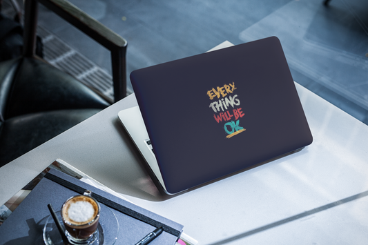 Motivation laptop skin for you