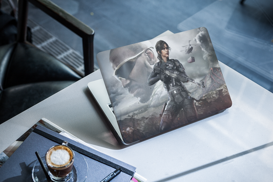 Shooting Gaming Laptop Skin for Game Lovers