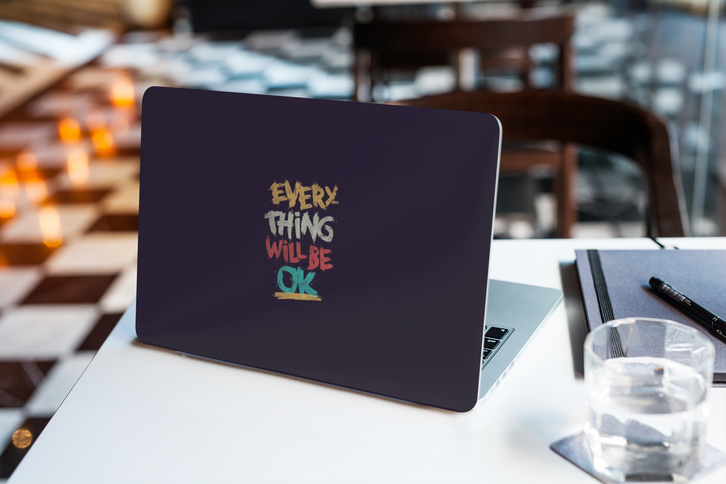 Motivation laptop skin for you