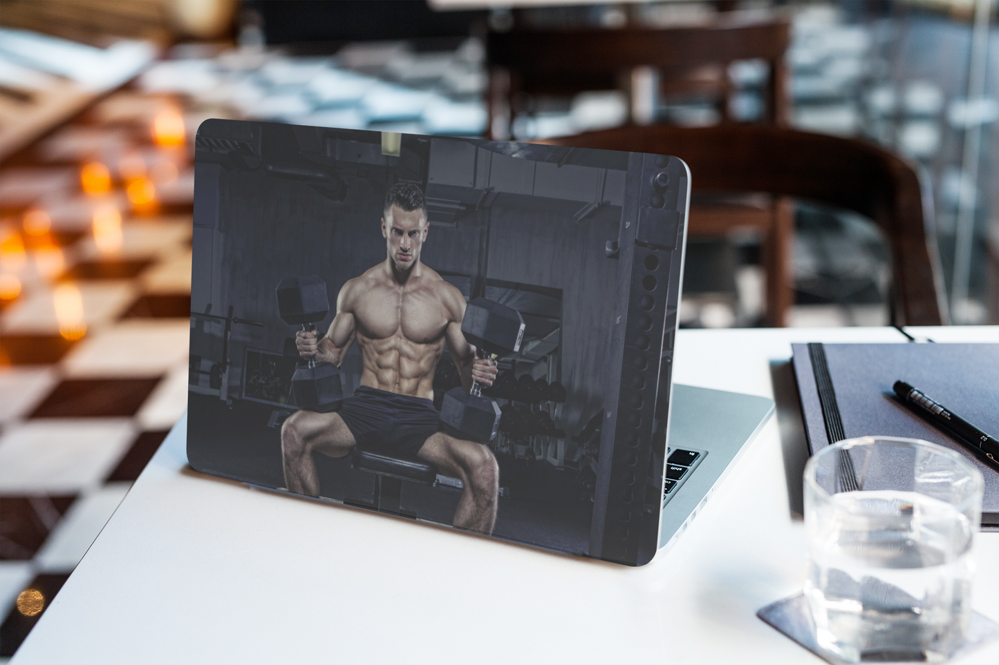 Gym Boy Laptop skin for gym lover